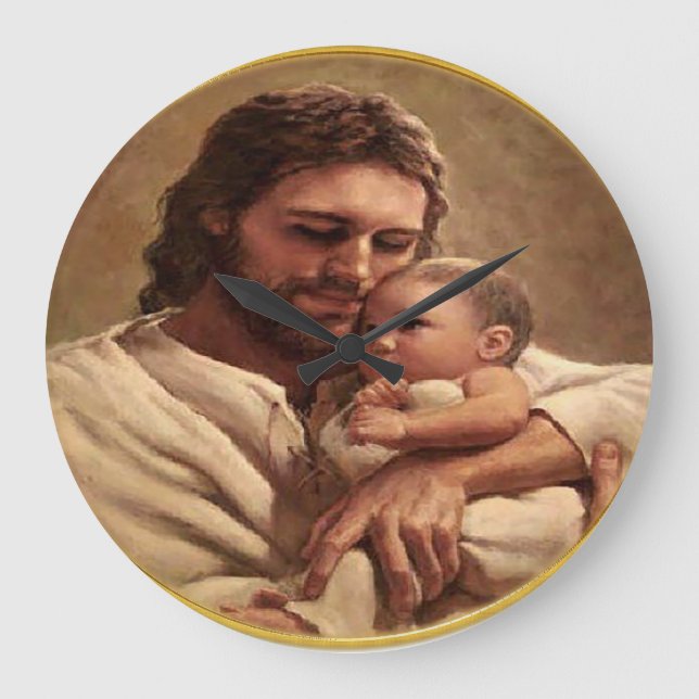 Relógio Grande Jesus é Rei dos Reis (Frente)