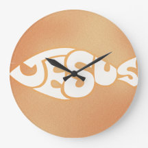 "Jesus" em forma de peixe Presente de Pastor Crist