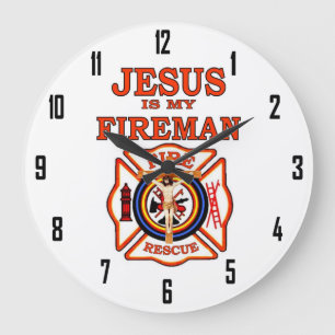 RELÓGIO GRANDE JESUS NO MEU FIREMAN