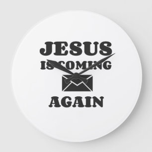 RELÓGIO GRANDE JESUS VAI VOLTAR.