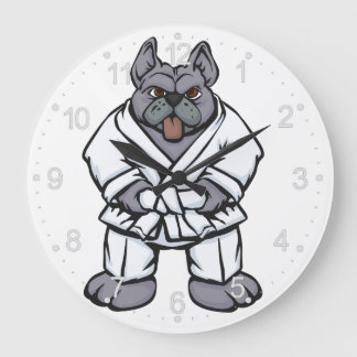 Relógio Grande Jiu Jitsu| escolher cor de fundo