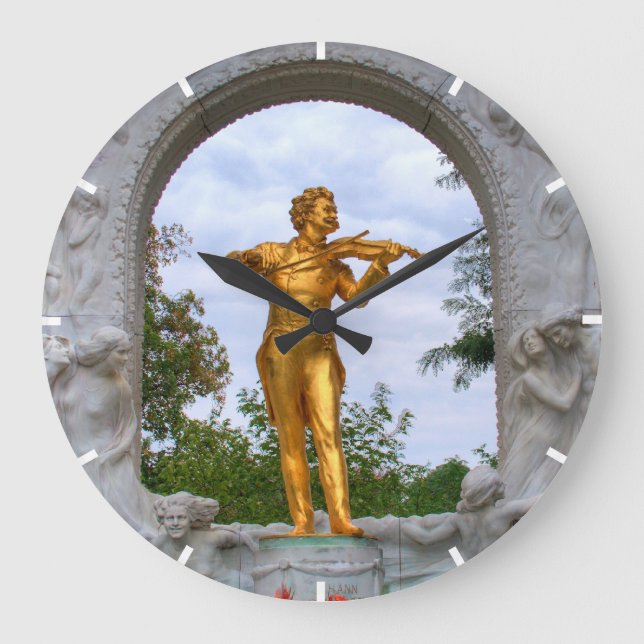 Relógio Grande Johann Strauss (Frente)