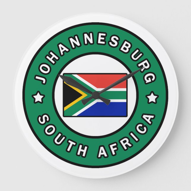 Relógio Grande Johannesburg South Africa (Frente)