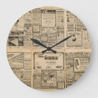 Jornal antigo: fundo de papel vintage.