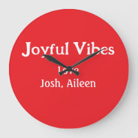 Joyful Vibes Red Natal feriados ama a família si