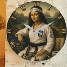 Judo Funny Mona Lisa  Martial Arts Gift