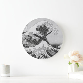 Relógio Grande Katsushika Hokusai é a onda de Excelentes de Kanag