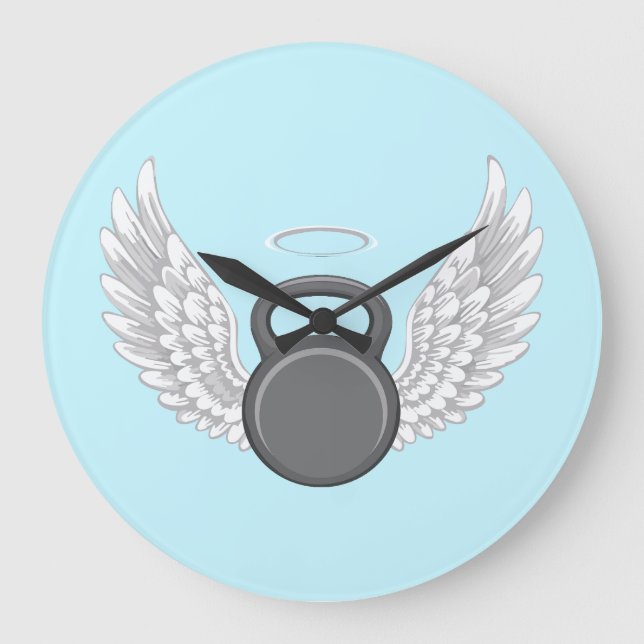 Relógio Grande Kettlebell Heaven (Frente)