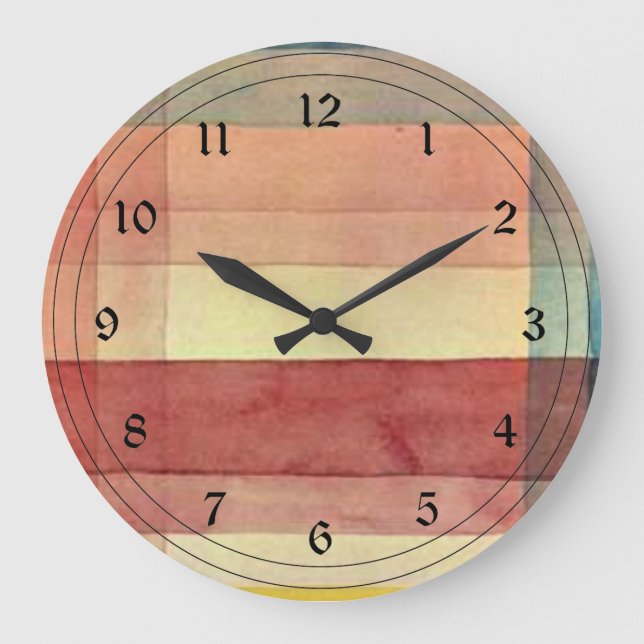 Relógio Grande Klee - Arquitetura da planície (Frente)