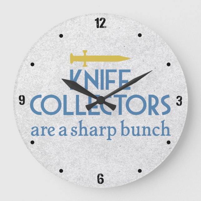 Relógio Grande Knife Collectors Sharp (Frente)