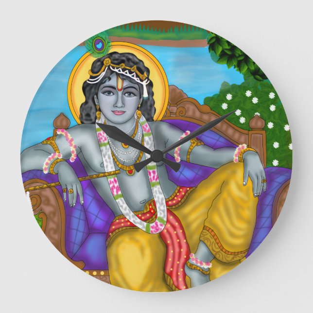 Relógio Grande Krishna Clock (Frente)