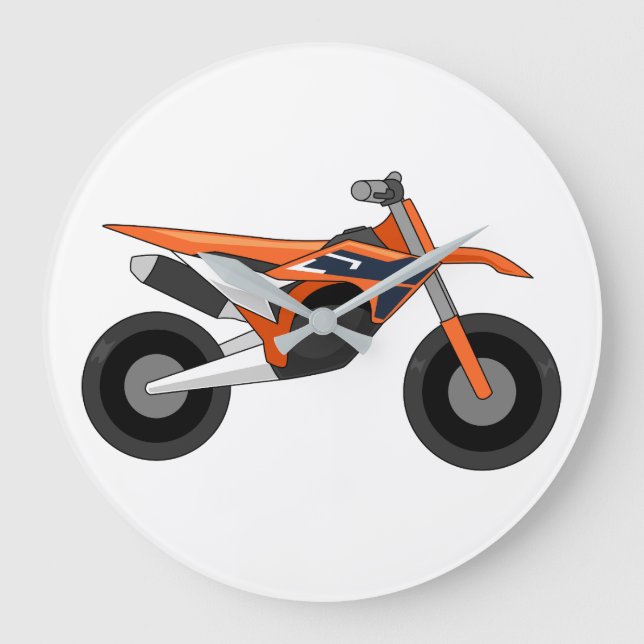 Relógio Grande KTM 450 SX-F simple style (Frente)