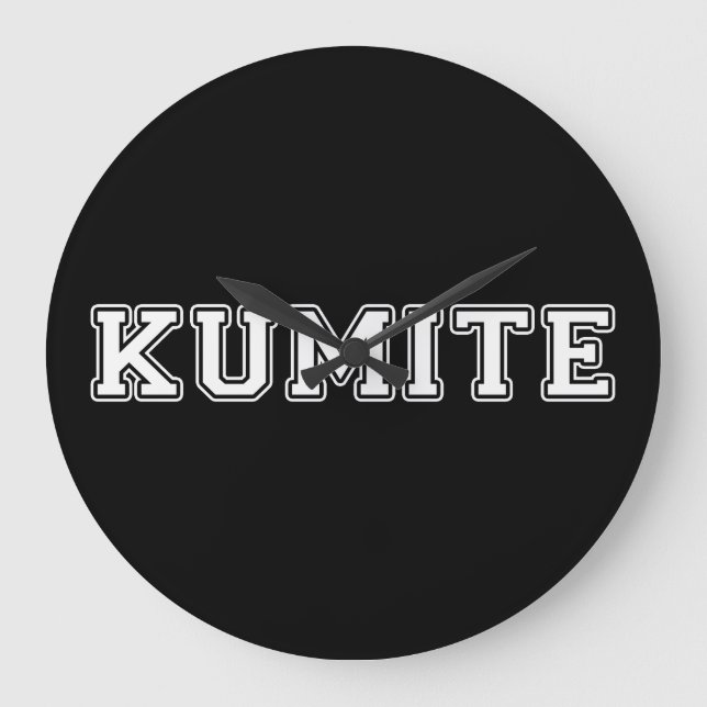 Relógio Grande Kumite (Frente)