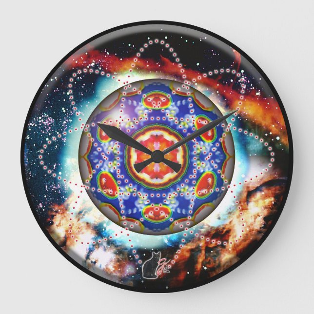 Relógio Grande Kyron Orbz Kaleid (Frente)