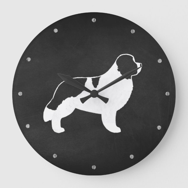 Relógio Grande Landseer Newfound Silhouette (Frente)