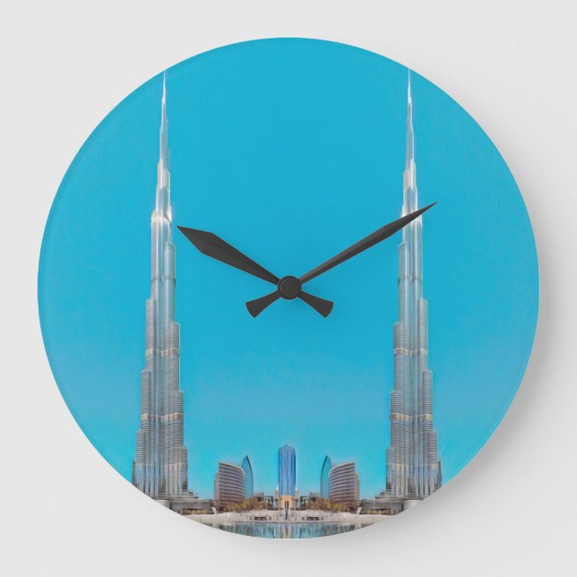 Relógio Grande ldp BURJ KHALIFA - Dubai - (Frente)