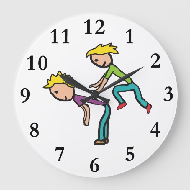 Relógio Grande Leapfrog (Frente)