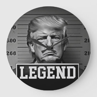 Relógio Grande Legenda de Trump