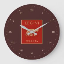 Legio VI Ferrata Estandarte com Numerais Romanos
