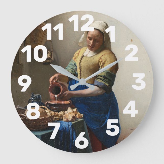 Relógio Grande Leite Utilizado (Frente)