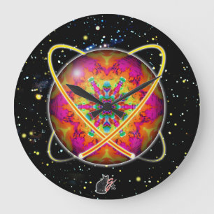 Relógio Grande Lektron Orbz