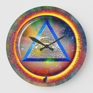 Relógio Grande Lens Of Providence Wall Clock