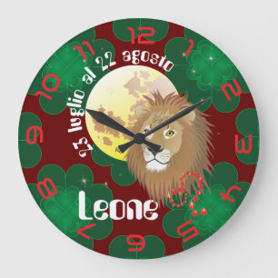 Relógio Grande Leone 23 al 22 Orologio luglio agosto