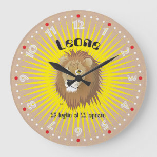Relógio Grande Leone 23 al 22 Orologio luglio agosto
