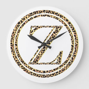 Relógio Grande Leopardo Z