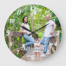 Letras brancas personalizadas de nome de foto pers