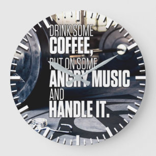 Relógio Grande Levante a intensa inspiração - Café e Música Irrit