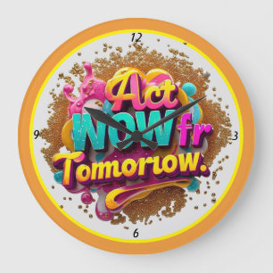 Relógio Grande "Libertar um Futuro Brilhante"