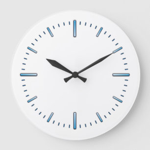 Relógio Grande Limpe o pulso de disparo de parede Numberless