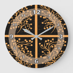 Relógio Grande Linha Jardim da Meia-Noite – Âmbar Dourado