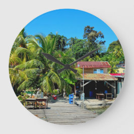 Relógio Grande Livingston's Caribbean Charm