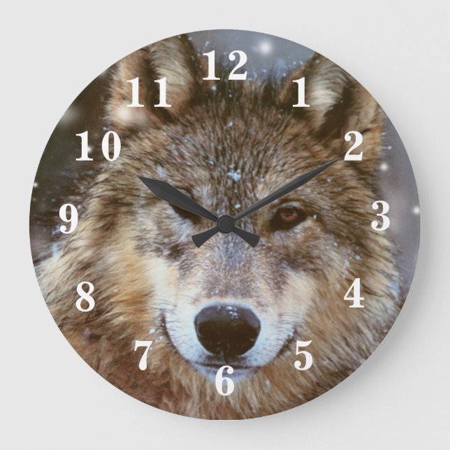 Relógio Grande Lobo (Frente)