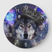 Lobo-animal na coroa