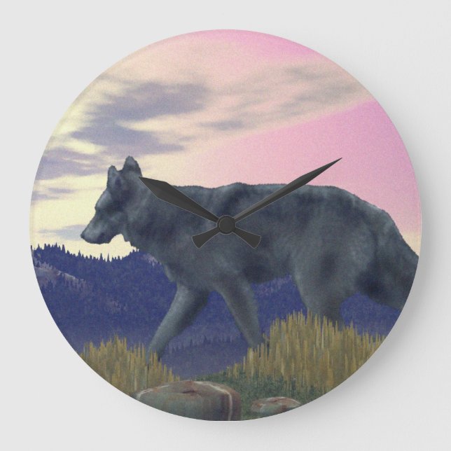 Relógio Grande Lobo do Alto País (Frente)