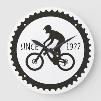Relógio Grande Logotipo de Ciclista