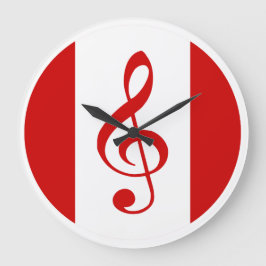 Relógio Grande Logotipo Scott Ruhs - Large Clock