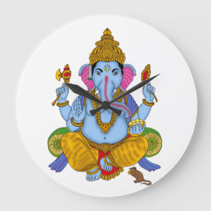 Relógio Grande Lord Ganesha Clock
