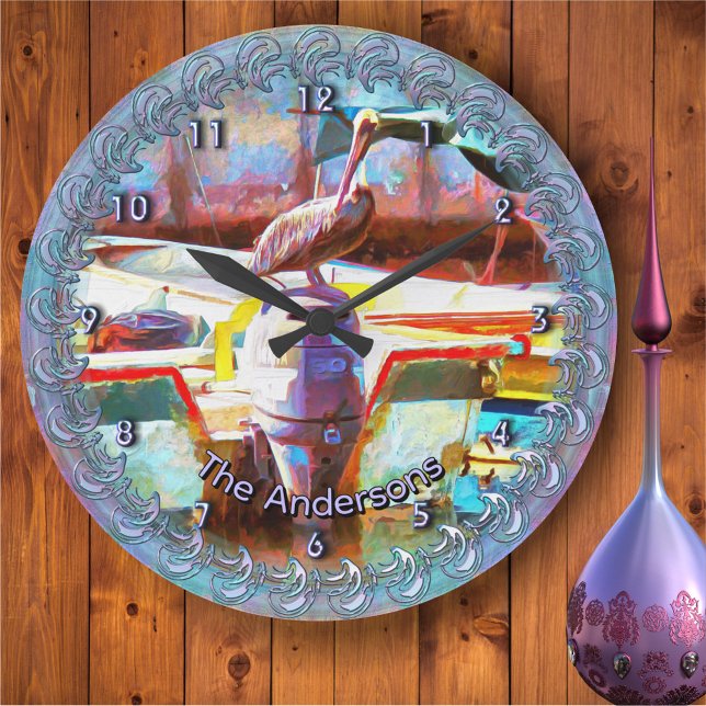 Relógio Grande Los Peines Pelican 0463 Family (Criador carregado)