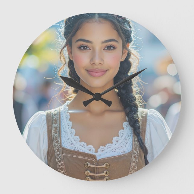 RELÓGIO GRANDE LOVE FROM BAVARIA (Frente)