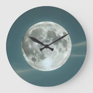 Relógio Grande Lua cheia