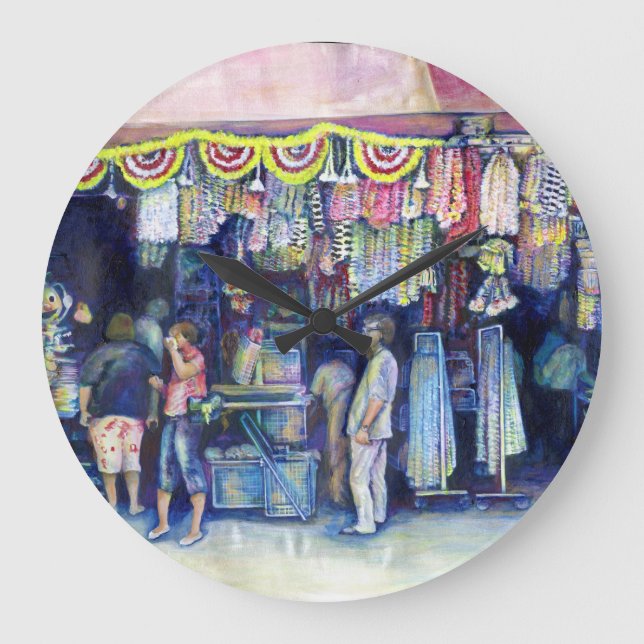 Relógio Grande Mad Man on Market and Main, Singapura (Frente)