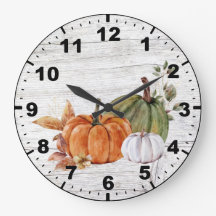 Madeira Rústica Cai Autumn Pumpkins Greenery