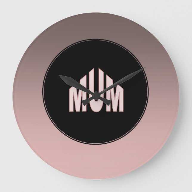 Relógio Grande Mãe Dois Tom (Frente)