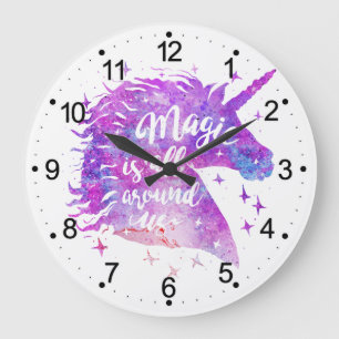 Relógio Grande Magic is all around us - Choose background color