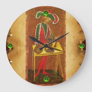 RELÓGIO GRANDE MÁGICO ANTIGO DO RENASCIMENTO TAROTS 1 /THE