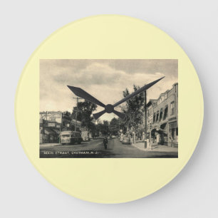 Relógio Grande Main Street, Chatham, New Jersey Vintage